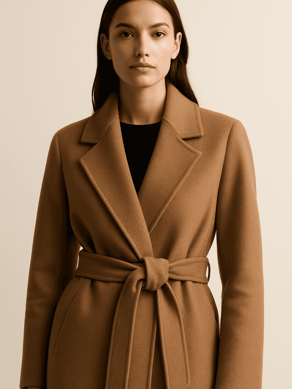 Cappotto in lana e cashmere