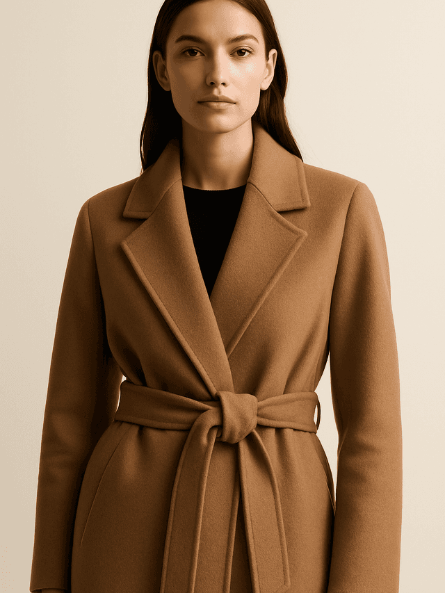 Cappotto in lana e cashmere