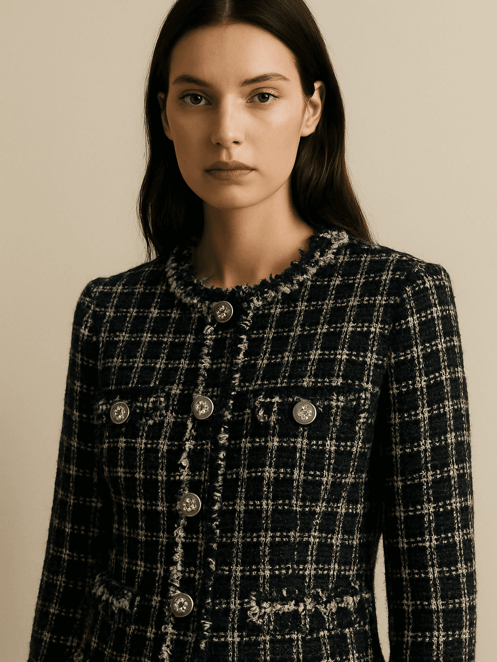 Giacca in tweed