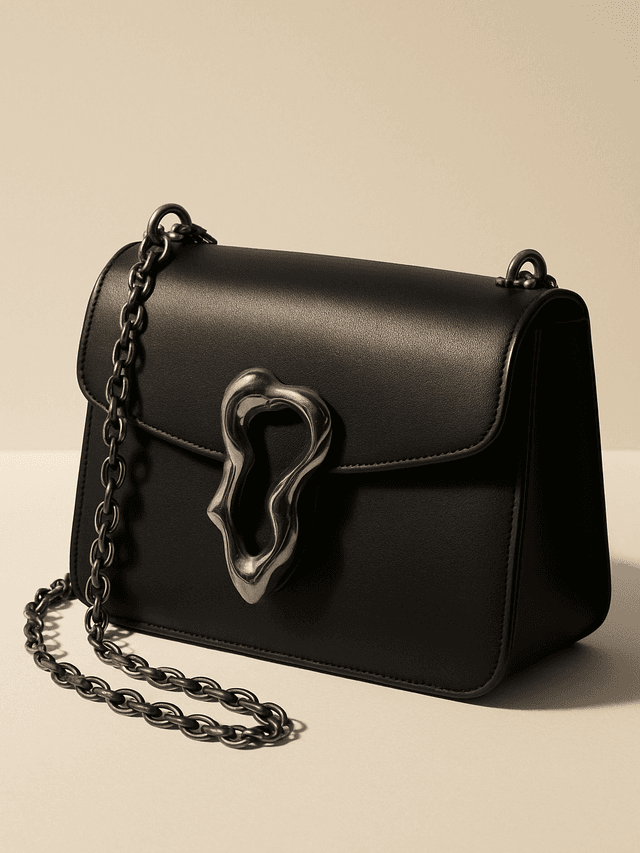 Borsa a spalla con fibbia